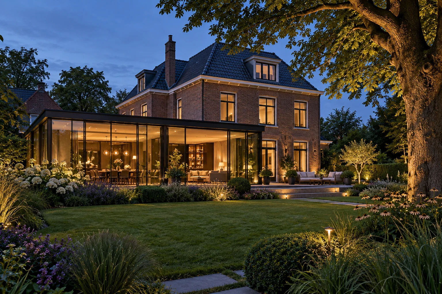 Architectonische ontwerpvisualisatie voor wooninspiratie