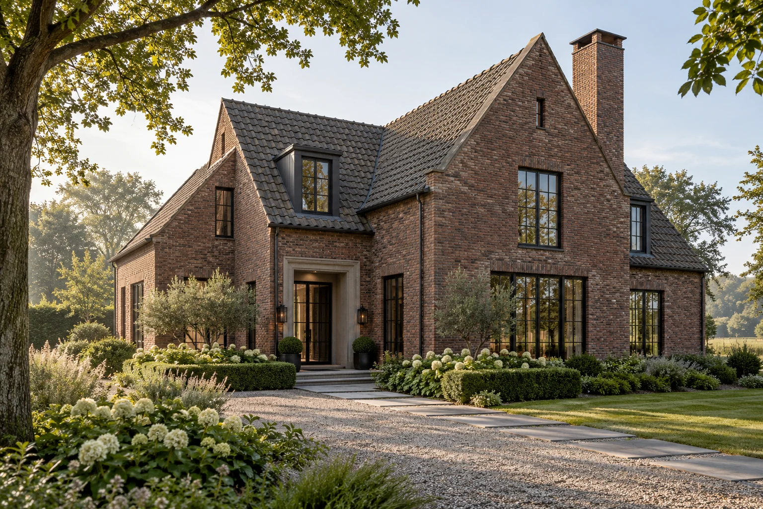 Inspiratie voor architectuur en afwerking